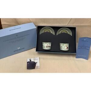 Wedgwood Millennium Flat Cup/Saucer Inspiration & Invention